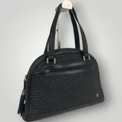 BALLY バリー 肩掛けトート 柔らかめレザー ブラック 黒 デイリー 