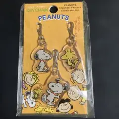 激レア　スヌーピー　ウッドストック　キーチェーン　ファスナーアクセサリー　レトロ