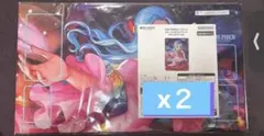 ワンピースカードゲーム オフィシャルプレイマット ネフェルタリ・ビビ 2個セット