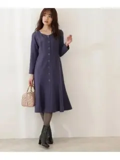 ROPORTION BODY DRESSING マーメイドワンピース ブルー