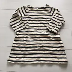 最終値下げ！無印良品 ボーダーワンピース 90