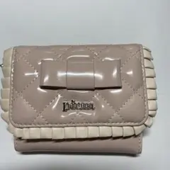 pium エナメルリボンキルティングミニウォレット　財布　ピンク　ピウムのサムネイル