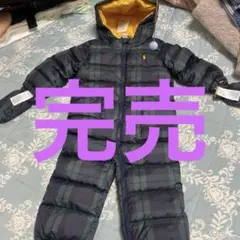 Ralph Lauren タグ付　チェック柄ダウンカバーオール　24M1〜2歳