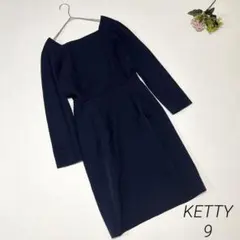 a1507【ケティ】KETTY フォーマル スクエアネック ワンピース 9