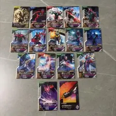 仮面ライダー ゼッツ 16枚 ガンバレジェンズ カード セット