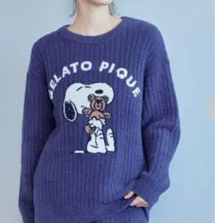 ジェラートピケ　スヌーピー　ルームウェア　トップス