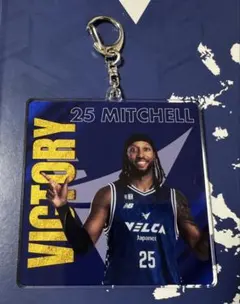 長崎ヴェルカ　アキル・ミッチェル　勝利時限定ビッグキーホルダー