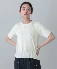 グローバルワーク　GLOBAL WORK ナミナミストライプ　半袖のサムネイル