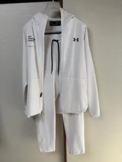 Under Armour 上下セットアップホワイト SM
