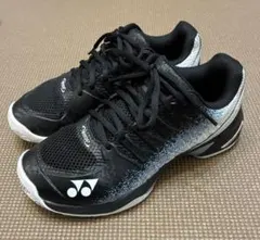 美品 YONEX テニスシューズ パワークッションチームワイド 23.5cm