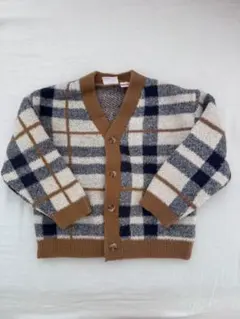 ZARA チェック柄カーディガン 2-3歳用