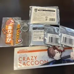 CrazyRaccoon◆ありさか　缶バッジアクリルスタンド