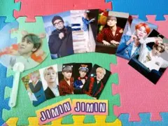 BTS JIMIN ジミン ミニうちわ ステッカー カード
