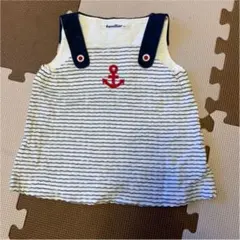 ファミリア ワンピース ジャンパースカート