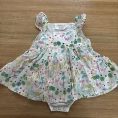 H&M CONSCIOUS フラミンゴロンパース 62/68