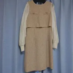 ジルバイジルスチュアート　ツイード　ワンピース