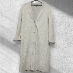 Theory グレー ニットカーディガン Elevated Wool 高級 S