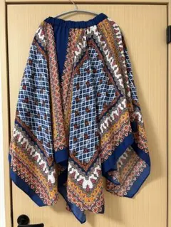 ボヘミアンスタイル フレアスカート