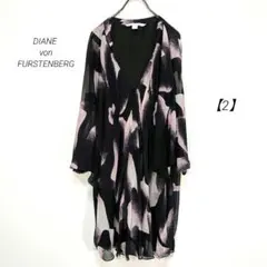 DIANE von FURSTENBERG【2】シルク100%チュニック