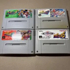 053 スーパーファミスタ4本セット　端子清掃済み