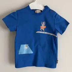【美品】Paul Smith Baby ゼブラ プリント Tシャツ ブルーのサムネイル