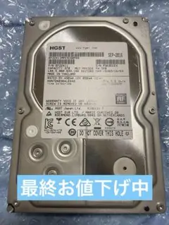 使用少ない美品HGST 3TB HDD 正常動作品 Hitachi ②