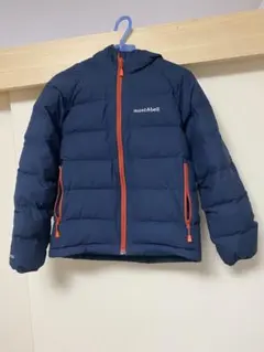 モンベル　ウィンドストッパー ダウンパーカ　montbell 140 記名なし