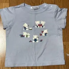familiar クマと車の刺繍 Tシャツ 90 - メルカリ