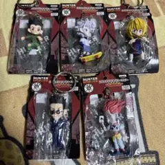 HUNTER×HUNTER デフォルメフィギュアキーホルダー 全5種セット