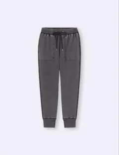 GU デニムスウェットイージーパンツ　gray XXL