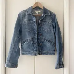 【美品】H&M L.O.G.G. デニムジャケット ライトブルー