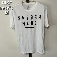 NIKE DRI-FIT ドライ SWOOSH MADE Tシャツ　白　黒　M