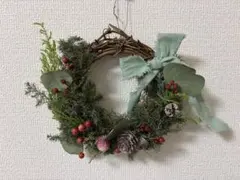 香り漂うフレッシュグリーンのナチュラルハーフリース(ハンドメイド)③