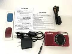 z1175]オリンパス OLYMPUS VG-170 レッドコンパクトデジカメ - メルカリ