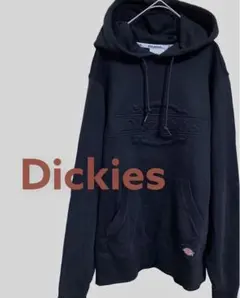 Dickies☆ディッキーズ☆ブラック パーカー トレーナー size M