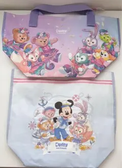 香港ディズニーランド限定 20周年ショッピングバッグ ダッフィー&フレンズ