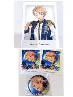 あんスタ 鳴上嵐 10th 展示会 ぱしゃっつ 缶バッジ 特典