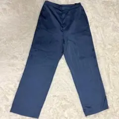 UNIQLO ユニクロ(L) パンツ ブルー レディース スラックス カジュアル