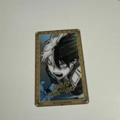 ヒロアカ ヒロアカ原画展 箔押しクリアカード 轟焦凍 ショート