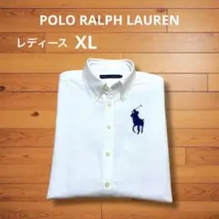 極美品✨】POLO ラルフローレン 長袖 ストライプシャツ ビックポニー