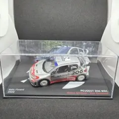 【デアゴ】ラリーカーコレクション第8号 プジョー 206 WRC 2002年のサムネイル