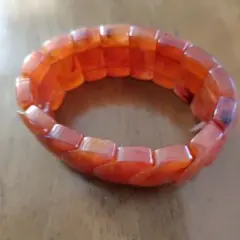 天然石　カーネリアンのブレスレット