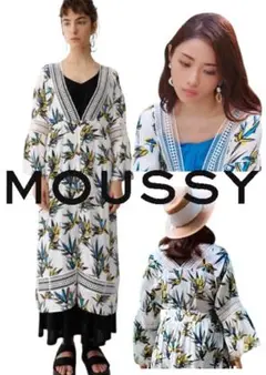 石原さとみ着用　MOUSSY WAIST LOOP ガウン　ワンピース