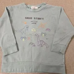 SLAP SLIP 恐竜トレーナー 　ロンT　ティラノサウルス　保育園　公園