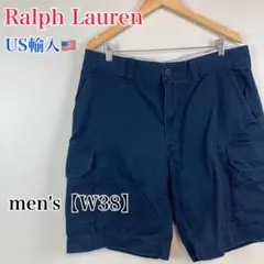 ●AA157【US輸入】ラルフローレン カーゴショートパンツ メンズ【W38】のサムネイル