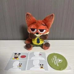 【海外限定】ズートピア　肩のせぬいぐるみ　ニック