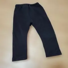 裏起毛　ブラック　サイズ90