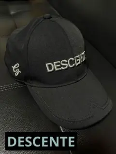 早い者勝ち！ DESCENTE ブラック キャップ