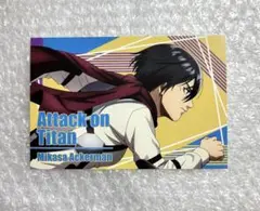 進撃の巨人 世界陸上 ミカサ ポストカード