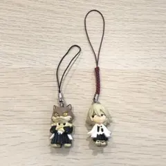 BLEACH ブリーチ 浦原喜助 狛村左陣隊長 ストラップ 根付 キーホルダー